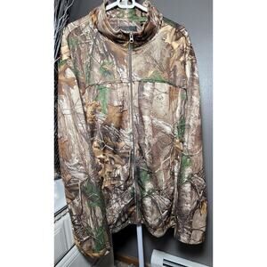 Realtree Camo Zip Up Insulated Jacket